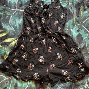 American Eagle Floral Romper